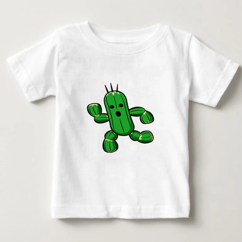 children Stylish Cactus Pattern T shirt Summer t-shirt Lovely White Short sleeve t Shirt New Cozy tee girl/boy shirts tops 3T-8T
children Stylish Cactus Pattern T shirt Summer t-shirt Lovely White Short sleeve t Shirt New Cozy tee girl/boy shirts tops 3T-8T