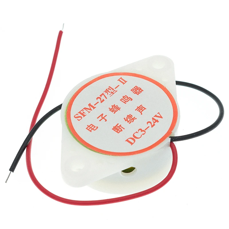 Электронный звуковой сигнал прерывистый непрерывный для Arduino SFM-27 95 дБ 3-24 В 12 |