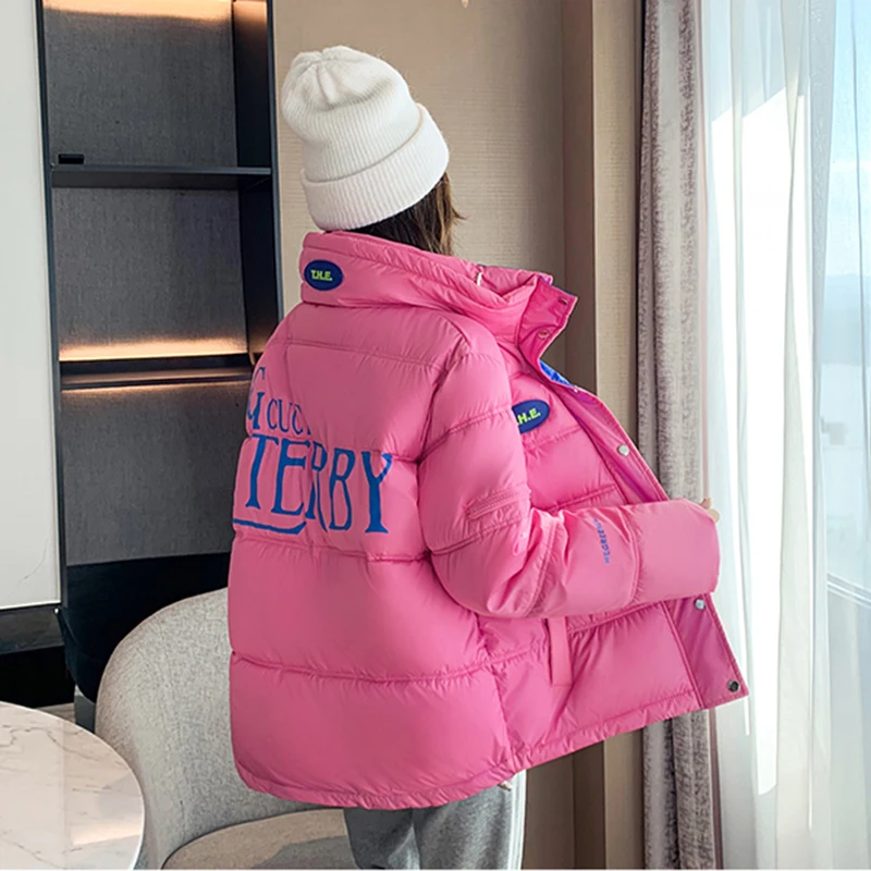2021 New Women Winter Padded Jacket Short Casual Warm Cotton-Padded Coat Female Short Bomber Thick Parkas Jackets Stand-Collar
2021 New Women Winter Padded Jacket Short Casual Warm Cotton-Padded Coat Female Short Bomber Thick Parkas Jackets Stand-Collar