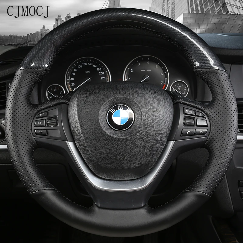 For BMW 3 Series 320 / 5 Series 525 / X1 X3 X5 X6 E60 E90 Suede Leather Hand Sewn Steering Wheel Cover Interior Car Accessories
For BMW 3 Series 320 / 5 Series 525 / X1 X3 X5 X6 E60 E90 Suede Leather Hand Sewn Steering Wheel Cover Interior Car Accessories