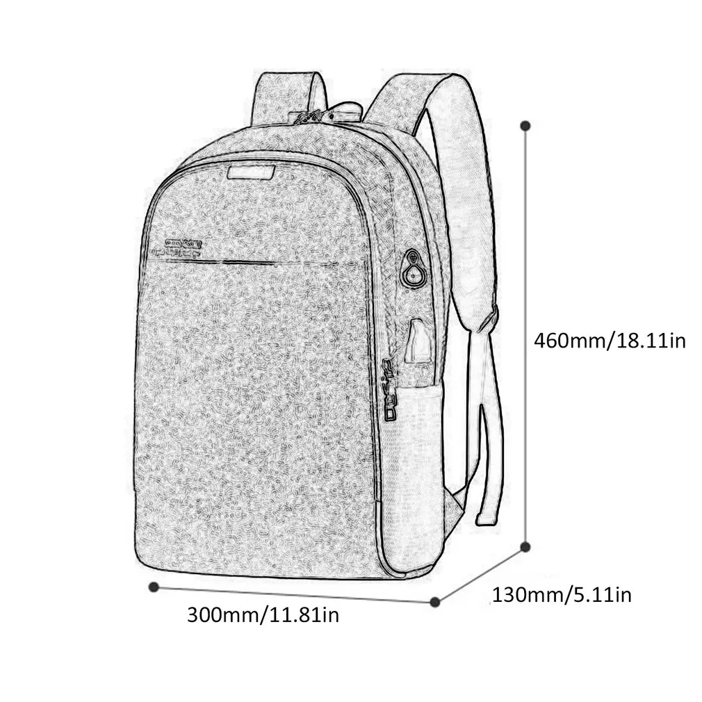 Anti-theft Mens Womens USB Charging Backpack Laptop Notebook Travel School Bag Laptop Notebook Sleeve Case
Anti-theft Mens Womens USB Charging Backpack Laptop Notebook Travel School Bag Laptop Notebook Sleeve Case