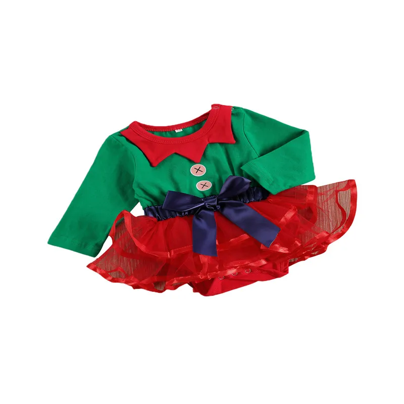 0-18M Christmas Newborn Baby Girls Christmas Romper Dress Fashion Long Sleeve Bowknot Romper Dress 
0-18M Christmas Newborn Baby Girls Christmas Romper Dress Fashion Long Sleeve Bowknot Romper Dress