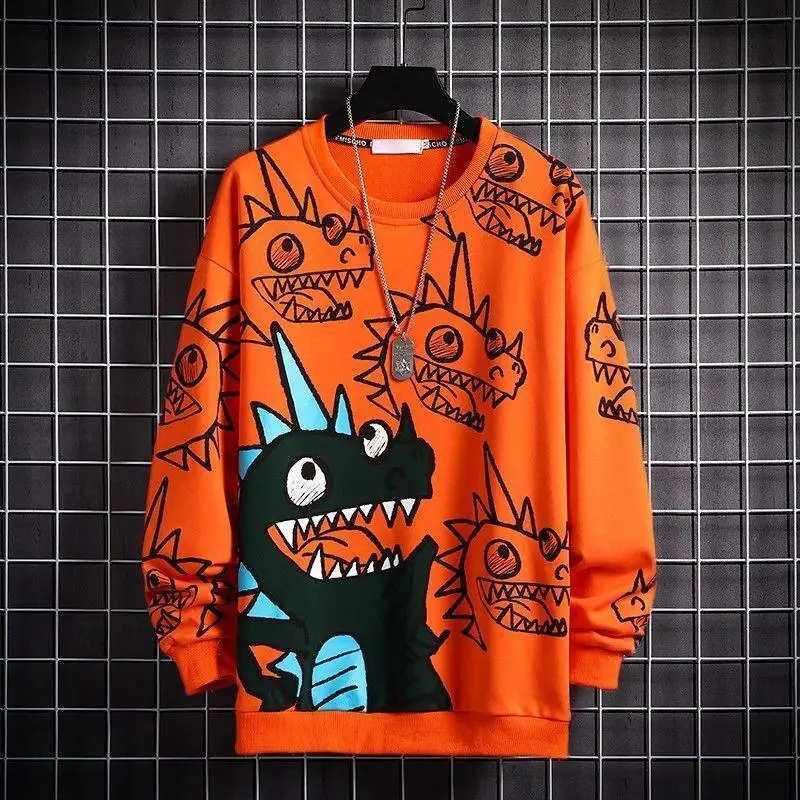 Dinosaur Hoodie Casual Cartoon Sweatshirt Streetwear Autumn Loose Hoody High Street Japan Harajuku Amine Hoodie Male Cool Tops
Dinosaur Hoodie Casual Cartoon Sweatshirt Streetwear Autumn Loose Hoody High Street Japan Harajuku Amine Hoodie Male Cool Tops