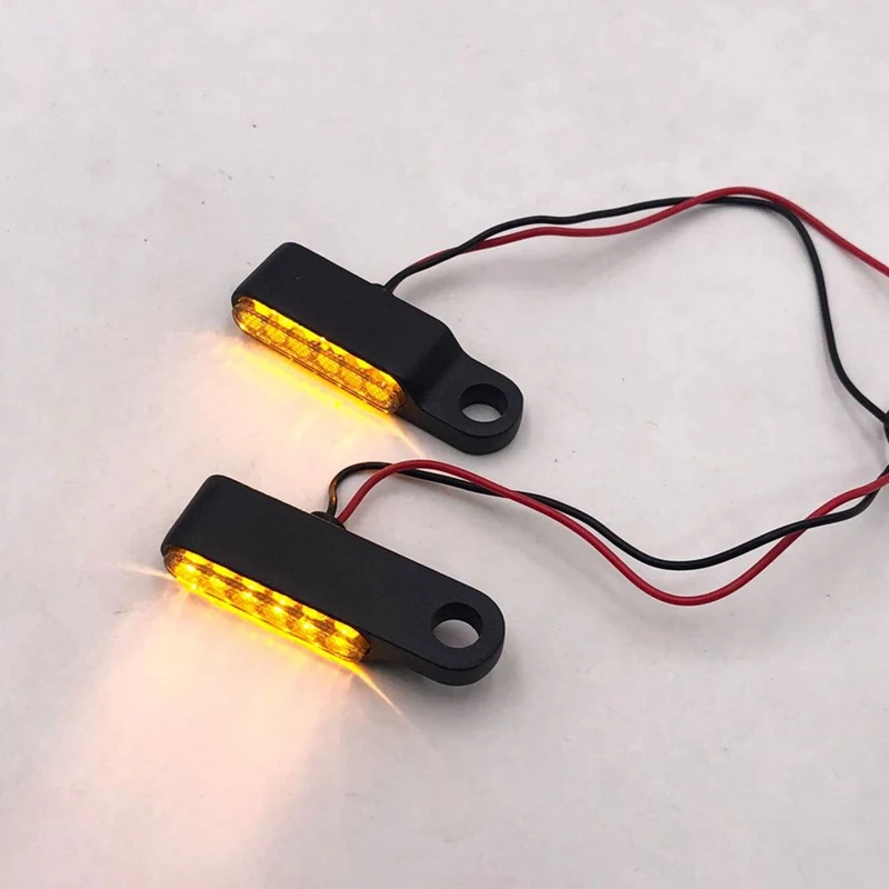 2Pcs/Set 6LED Motorcycle Turn Signal Lights Motorbike Flashing Turn Indicator Amber Motorvyvle Tail Lights Turning Signal Lamp
2Pcs/Set 6LED Motorcycle Turn Signal Lights Motorbike Flashing Turn Indicator Amber Motorvyvle Tail Lights Turning Signal Lamp