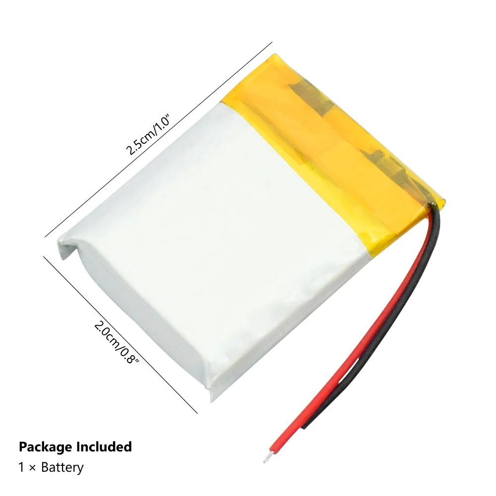 1/2/4pcs Chinese 502025 3.7v lithium ion battery 200 mah Li polymer battery for portable MP3 MP4 GPS remote controllers
1/2/4pcs Chinese 502025 3.7v lithium ion battery 200 mah Li polymer battery for portable MP3 MP4 GPS remote controllers