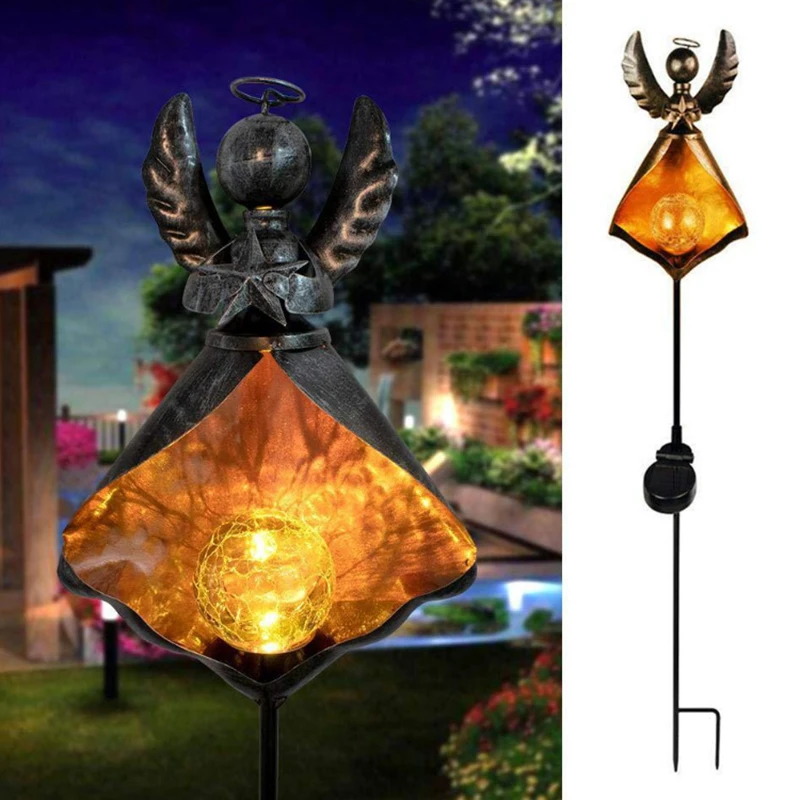 Garden Solar Light Outdoor Metal Flame Shape Lamp Waterproof WroughtIron Lamp for Garden Lawn Patio Pathway or Courtyard B2Cshop
Garden Solar Light Outdoor Metal Flame Shape Lamp Waterproof WroughtIron Lamp for Garden Lawn Patio Pathway or Courtyard B2Cshop