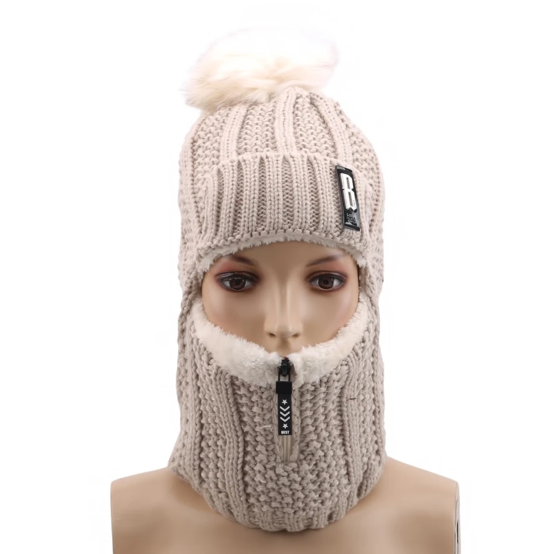 Women Wool Knitted Hat Ski Hat Sets For Female Windproof Winter Outdoor Knit Warm Thick Scarf Collar Warm Hat Girl Gift
Women Wool Knitted Hat Ski Hat Sets For Female Windproof Winter Outdoor Knit Warm Thick Scarf Collar Warm Hat Girl Gift