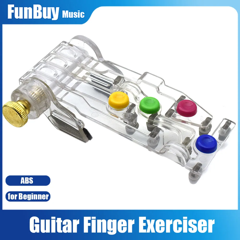 ABS Guitar Chord Playing Hand Exerciser Finger Exerciser for Guitar Beginner Guitarra Accessories 
ABS Guitar Chord Playing Hand Exerciser Finger Exerciser for Guitar Beginner Guitarra Accessories