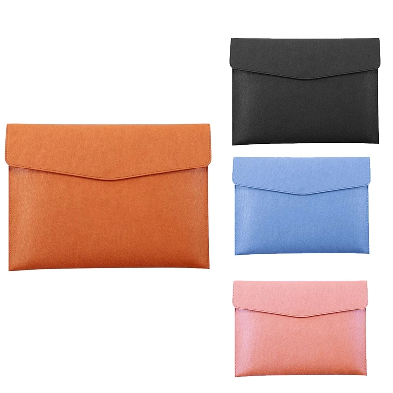 PU Leather A4 File Folder Document Holder Waterproof Portfolio Envelope Folder Case with Snap Closure
PU Leather A4 File Folder Document Holder Waterproof Portfolio Envelope Folder Case with Snap Closure