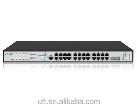UTT SG3126F Layer 2 L2 24-портовый управляемый настенный коммутатор Gigabit Ethernet для офиса, SOHO, SMB
UTT SG3126F Layer 2 L2 24-портовый управляемый настенный коммутатор Gigabit Ethernet для офиса, SOHO, SMB