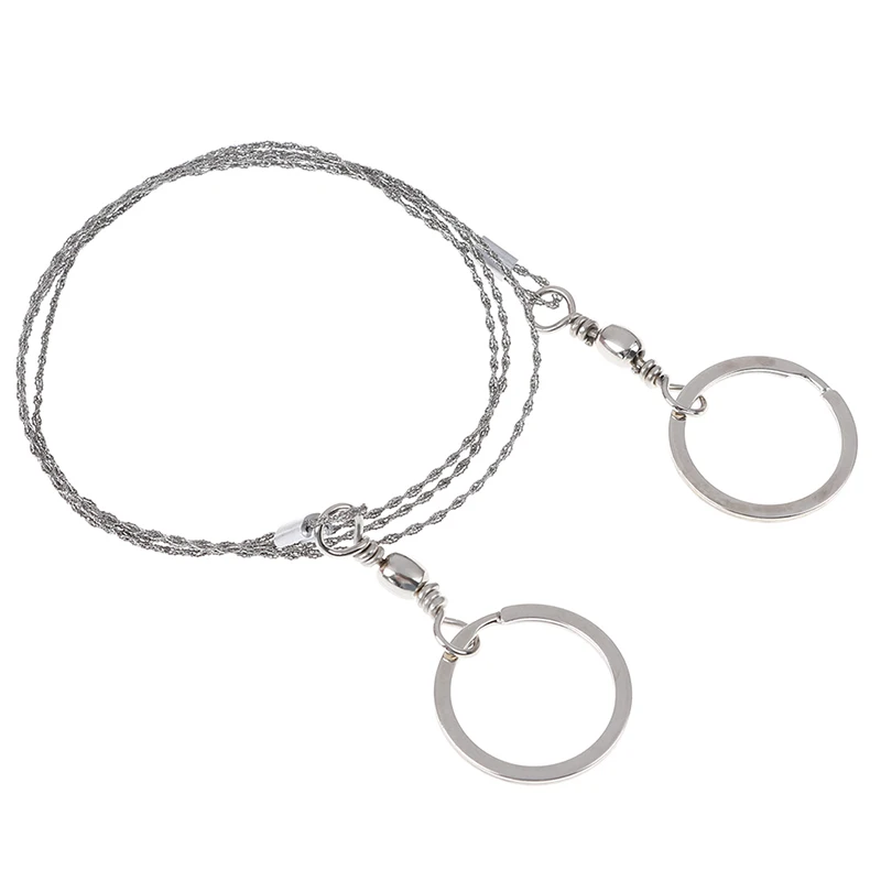 1Pc Stainless Steel Wire Saw Ring Scroll Travel Camping Emergency Survival Gear Rope Chain Saws Wood Outdoor Tools
1Pc Stainless Steel Wire Saw Ring Scroll Travel Camping Emergency Survival Gear Rope Chain Saws Wood Outdoor Tools