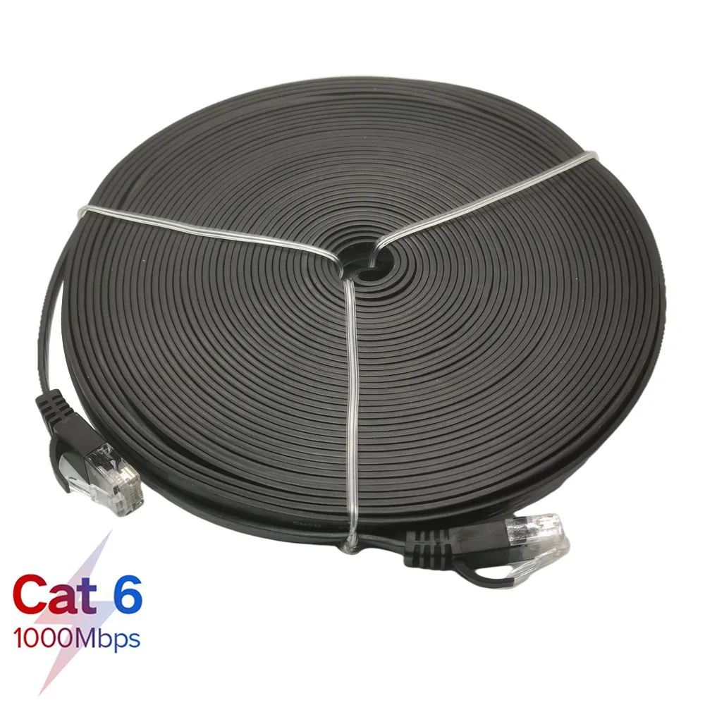

Ethernet Cable Cat6 Lan UTP CAT 6 RJ 45 Network Cable 5m/10m/15m/20m/25m/30m Patch Cord for Laptop Router RJ45 Network Cable