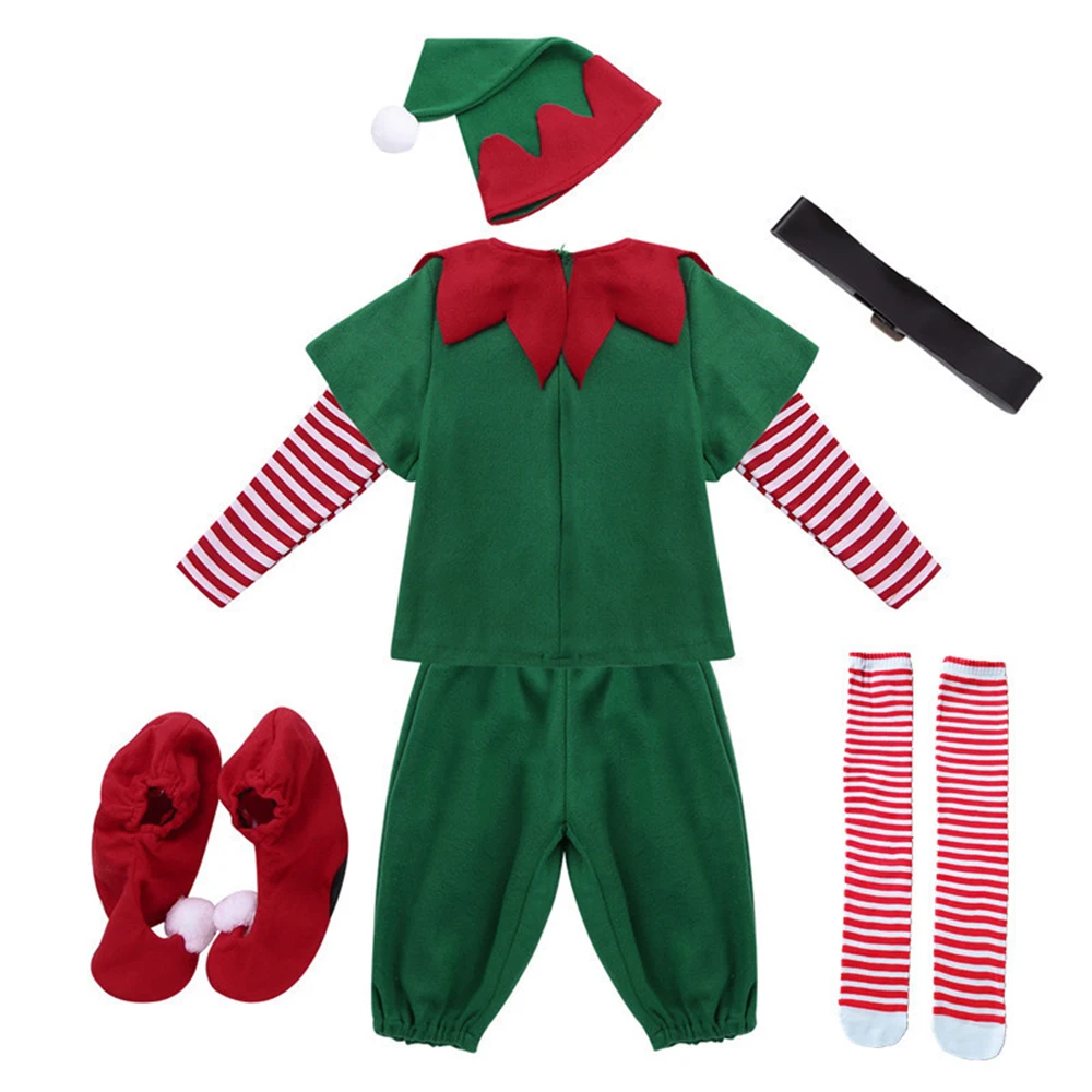 2019 Unisex Christmas ELF Costume Dress Green Elf Cosplay Costumes Carnival Party Supplies
2019 Unisex Christmas ELF Costume Dress Green Elf Cosplay Costumes Carnival Party Supplies