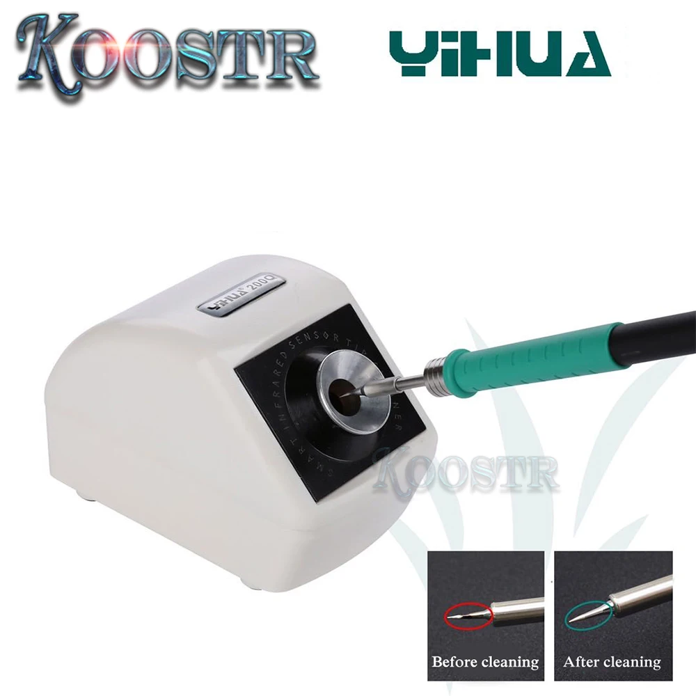 Yihua 200C паяльник наконечник очиститель инфракрасный датчик Интеллектуальная Индукционная насадка освежитель сварочные наконечники инстру...
Yihua 200C паяльник наконечник очиститель инфракрасный датчик Интеллектуальная Индукционная насадка освежитель сварочные наконечники инстру...