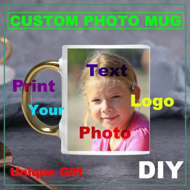 Custom Printed Mug DIY Photo LOGO Text Coffee Cup white Ceramic Cup Family Friends Birthday Gift
Custom Printed Mug DIY Photo LOGO Text Coffee Cup white Ceramic Cup Family Friends Birthday Gift