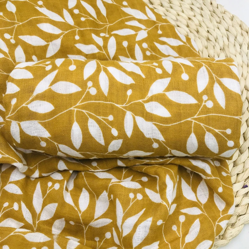 Ins/Лидер продаж 120X110cm 100% хлопковая муслиновая пеленка Обёрточная бумага Одеяло