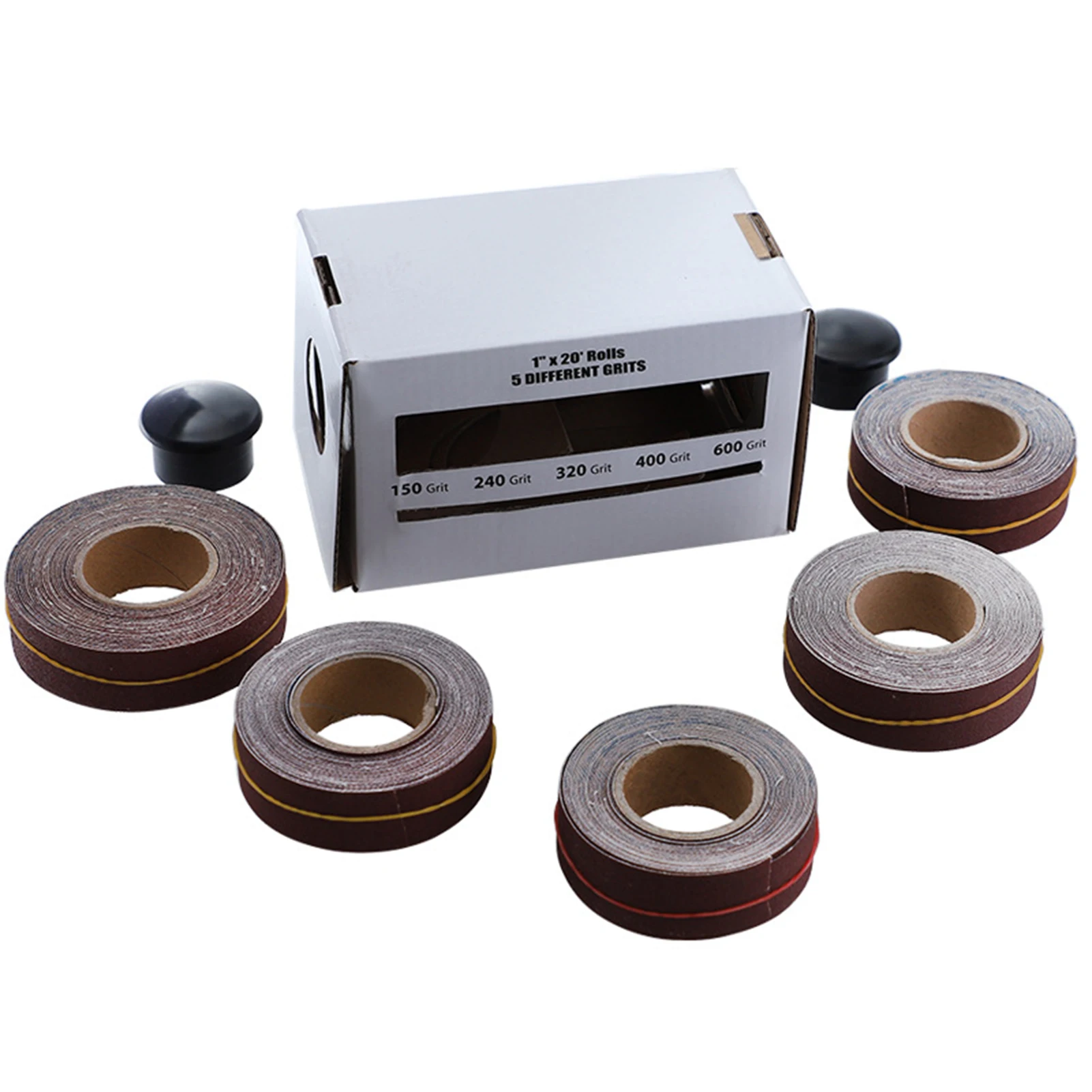 Abrasive Paper Box Sandpaper With Dispenser Drawable Emery Cloth Roll Metal Glass Carpentry Sand Paper 150 240 320 400 600 Grit
Abrasive Paper Box Sandpaper With Dispenser Drawable Emery Cloth Roll Metal Glass Carpentry Sand Paper 150 240 320 400 600 Grit