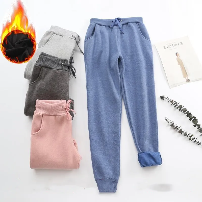 Thick Pants Women Winter 2019 Large Size Warm Plus Velvet Solid Leisure Sports Womens Harem Pant Korean Style Drawstring Females
Thick Pants Women Winter 2019 Large Size Warm Plus Velvet Solid Leisure Sports Womens Harem Pant Korean Style Drawstring Females