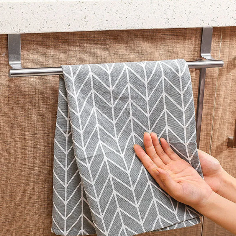 Towel Rack Over Door Towel Bar Hanging Holder Stainless Steel Bathroom Kitchen Cabinet Towel Rag Rack Shelf Hanger
Towel Rack Over Door Towel Bar Hanging Holder Stainless Steel Bathroom Kitchen Cabinet Towel Rag Rack Shelf Hanger