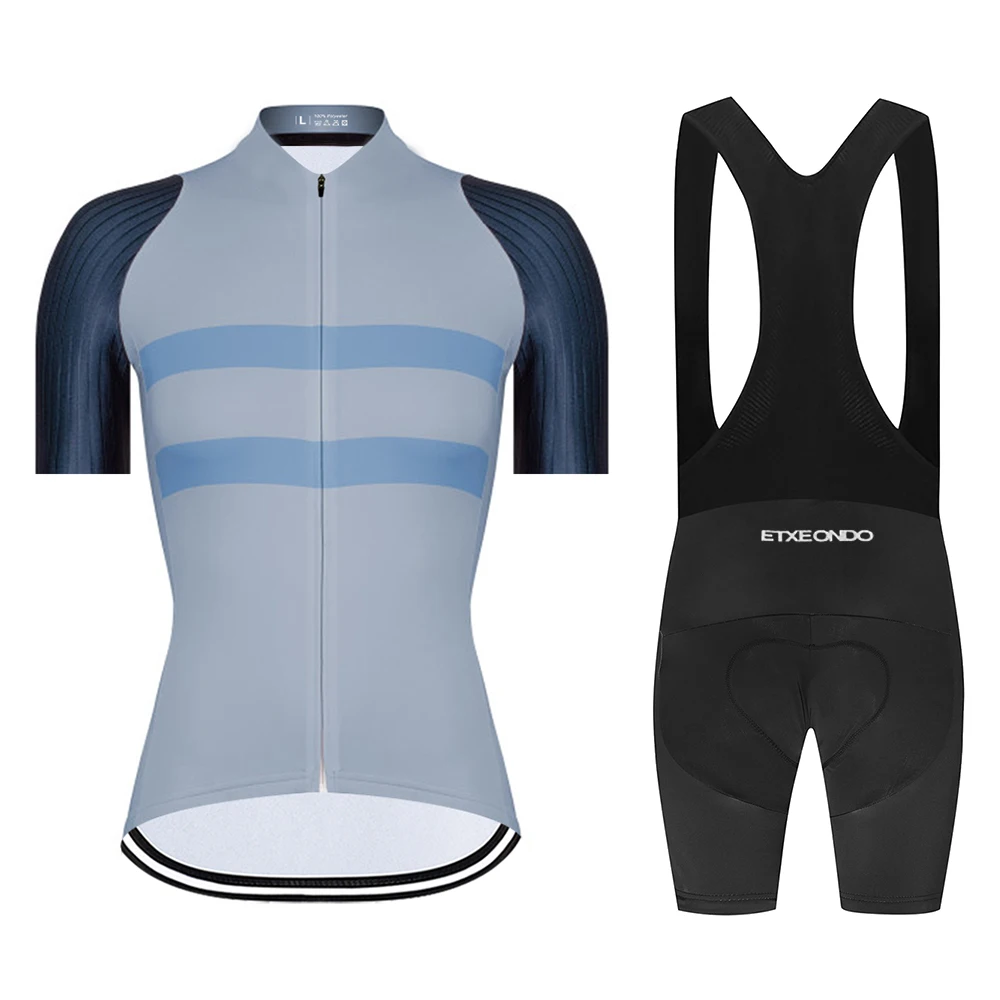 Conjunto de camisetas de ciclismo para mujer, ropa de ciclismo de montaña, de manga corta
Conjunto de camisetas de ciclismo para mujer, ropa de ciclismo de montaña, de manga corta