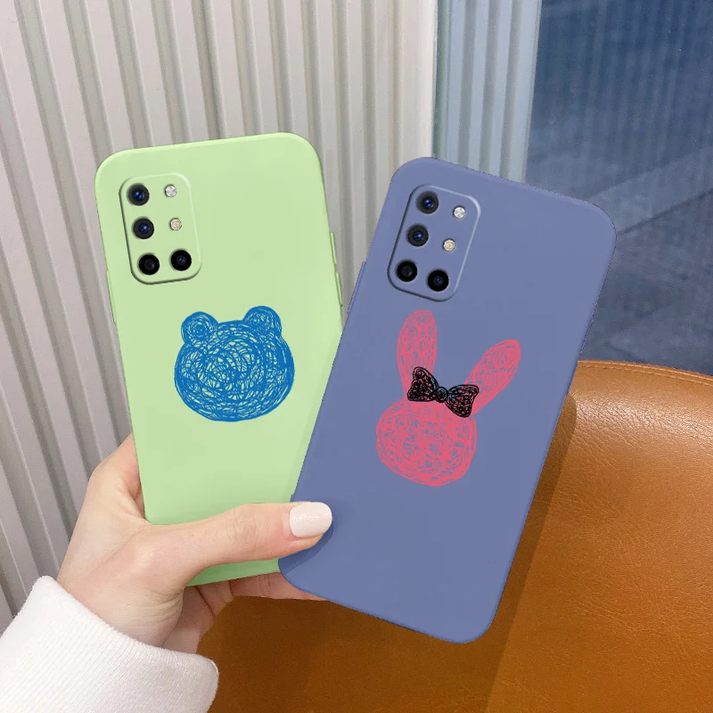 Blue Bear Head Square Ultra Thin Liquid Silicone Case For Oneplus 8t 9 9pro 9r pro Camera Protective Soft Phone Back Cover Funda
Blue Bear Head Square Ultra Thin Liquid Silicone Case For Oneplus 8t 9 9pro 9r pro Camera Protective Soft Phone Back Cover Funda