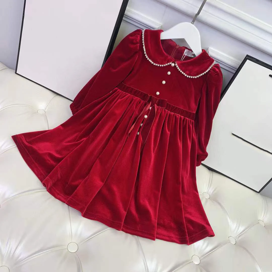 Top brand girls' red velvet dress children's Plush princess skirt foreign style doll collar New Year's dress fluffy skirt
Top brand girls' red velvet dress children's Plush princess skirt foreign style doll collar New Year's dress fluffy skirt