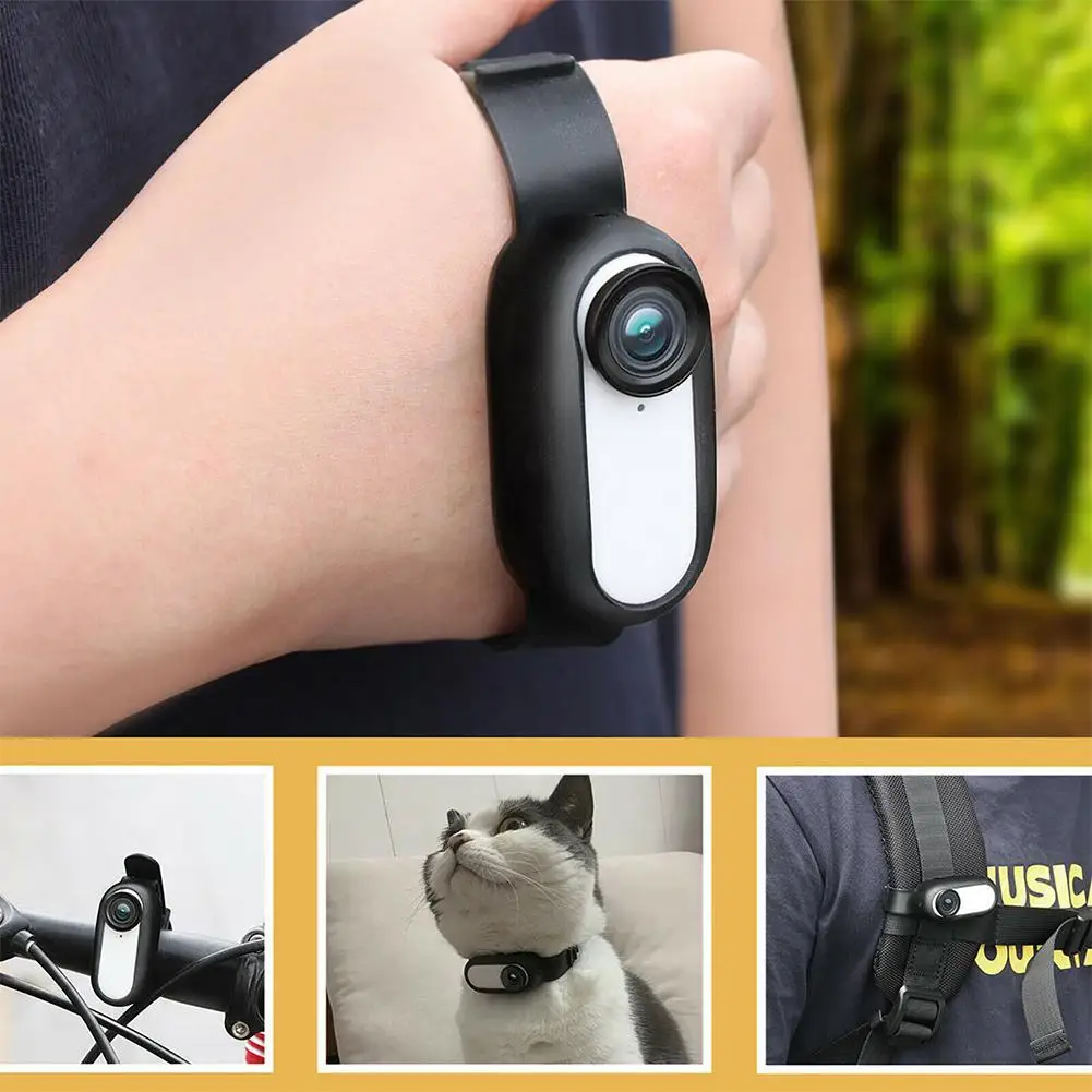 Silicone Case Wristband Backpack Bike Strap Camera Accessories For Insta360 GO2 Expansion Suitable M4B2
Silicone Case Wristband Backpack Bike Strap Camera Accessories For Insta360 GO2 Expansion Suitable M4B2