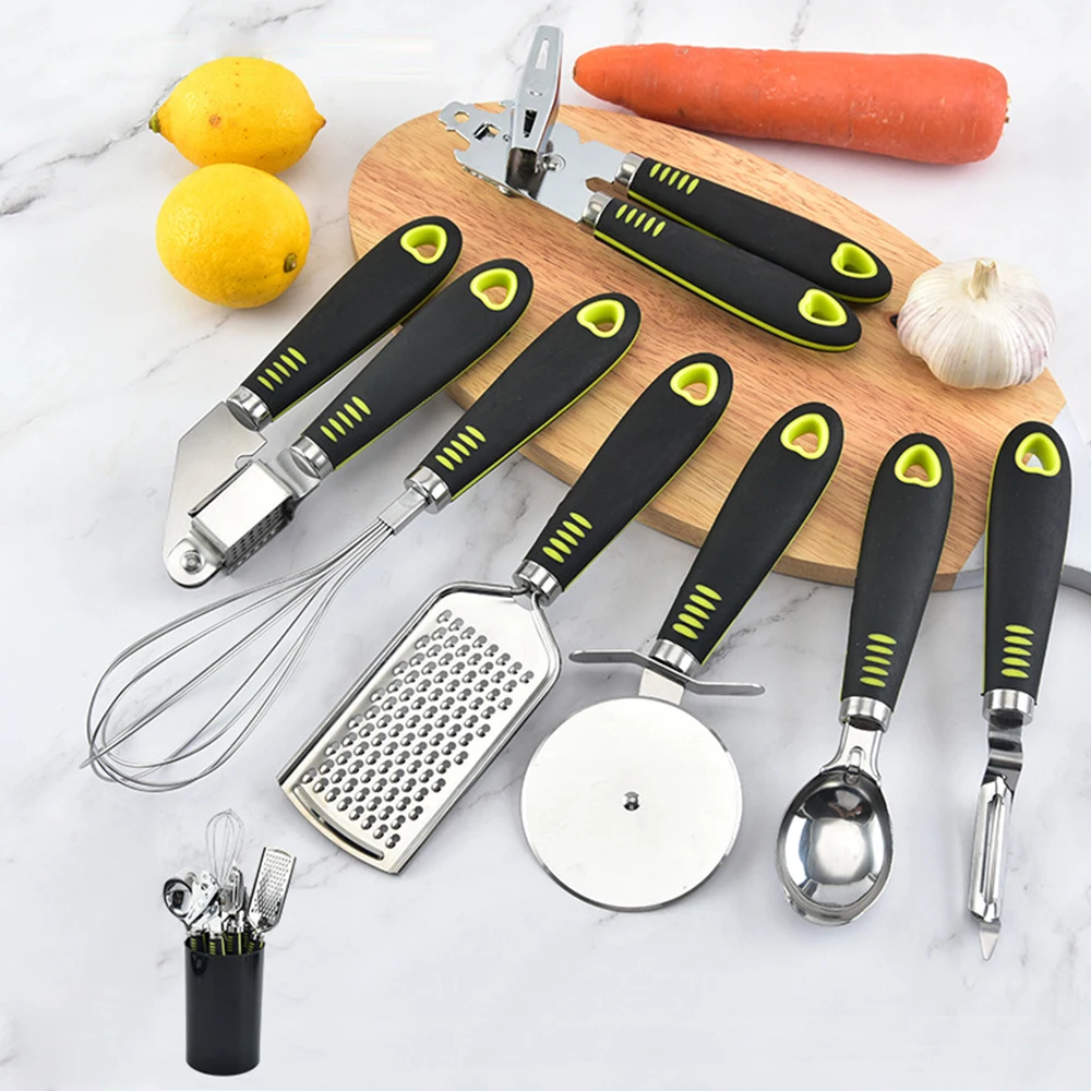 Stainless Steel Cooking Utensils Tools Set Heat Resistant Spoon Spatula Egg Beaters Kitchen Dinnerware Gadgets Accessories
Stainless Steel Cooking Utensils Tools Set Heat Resistant Spoon Spatula Egg Beaters Kitchen Dinnerware Gadgets Accessories