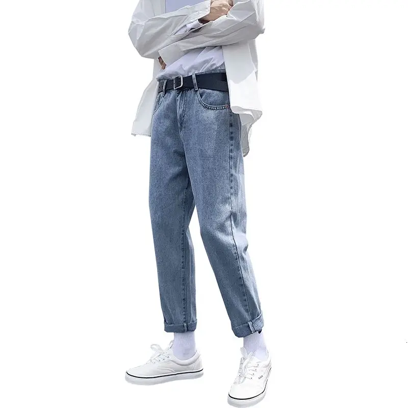 2021 Men's Stretch Slim Fit Cargo Pocket Skinny Jeans Loose Casual Pants Fashion Thicken Plush Biker Denim Trousers Size
2021 Men's Stretch Slim Fit Cargo Pocket Skinny Jeans Loose Casual Pants Fashion Thicken Plush Biker Denim Trousers Size