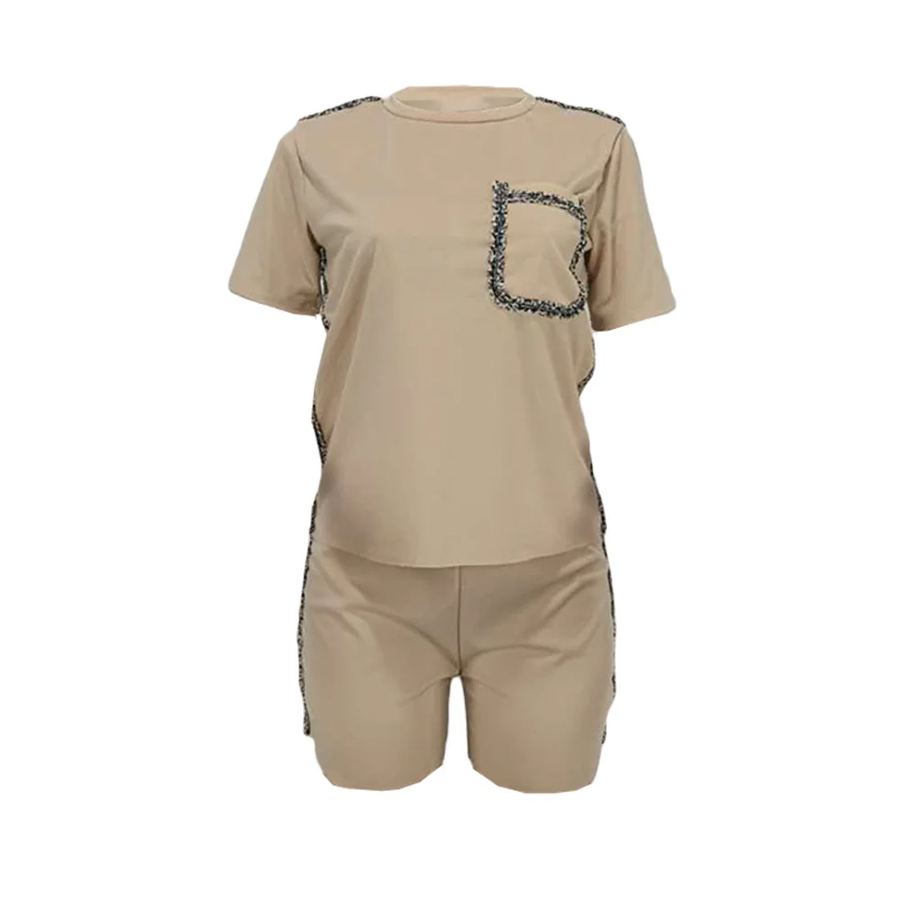 Chiclover Summer Outfits Women Short Sleeve Top and Shorts Casual Two Piece Set Strip Outfit Wholesale Lounge Sets Dropshipping
Chiclover Summer Outfits Women Short Sleeve Top and Shorts Casual Two Piece Set Strip Outfit Wholesale Lounge Sets Dropshipping
