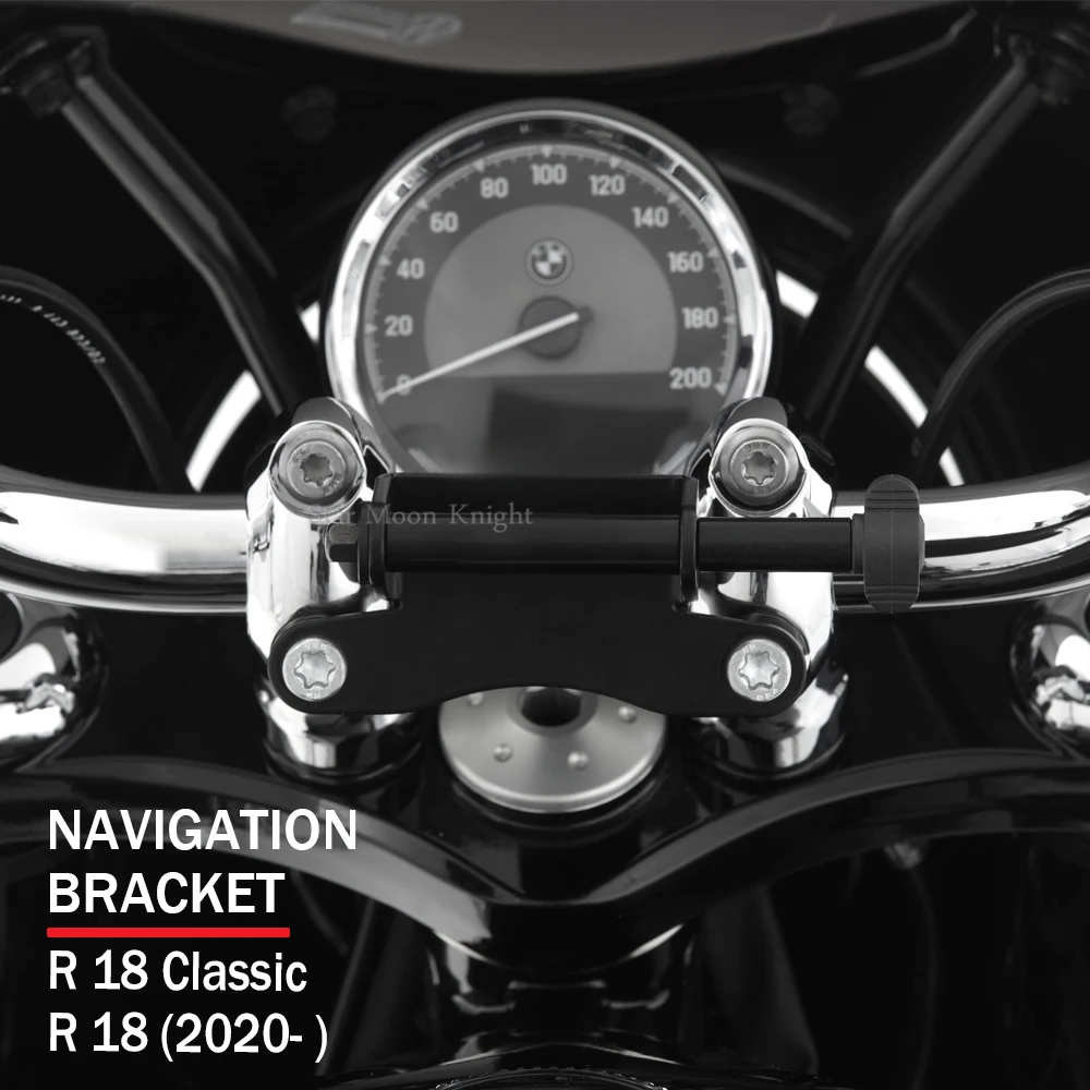 Motorcycle GPS SMART PHONE handlebar Navigation GPS Plate Bracket Adapt Holder Fit For BMW R 18 R18 Classic R 18 2020 2021 -
Motorcycle GPS SMART PHONE handlebar Navigation GPS Plate Bracket Adapt Holder Fit For BMW R 18 R18 Classic R 18 2020 2021 -