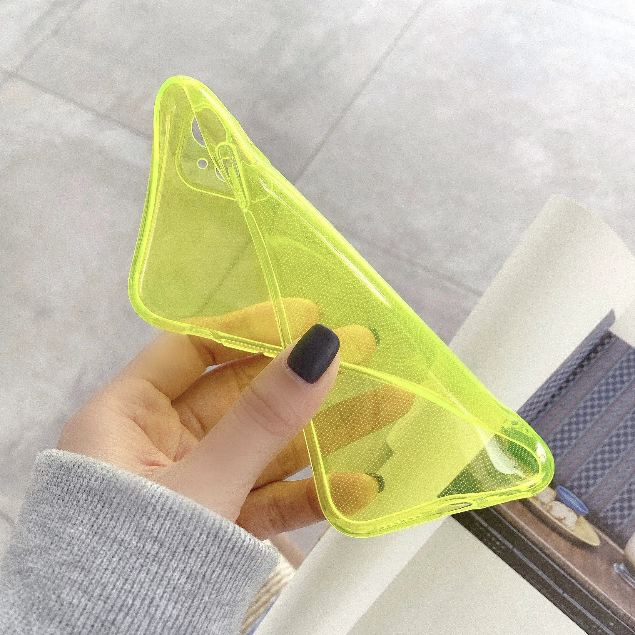 Luxury Luminous Phone Case For iPhone 11 Pro Max Xr X Xs Max Fluorescence Silicone Soft TPU Back Cover Case For iPhone 7 8 Plus
Luxury Luminous Phone Case For iPhone 11 Pro Max Xr X Xs Max Fluorescence Silicone Soft TPU Back Cover Case For iPhone 7 8 Plus