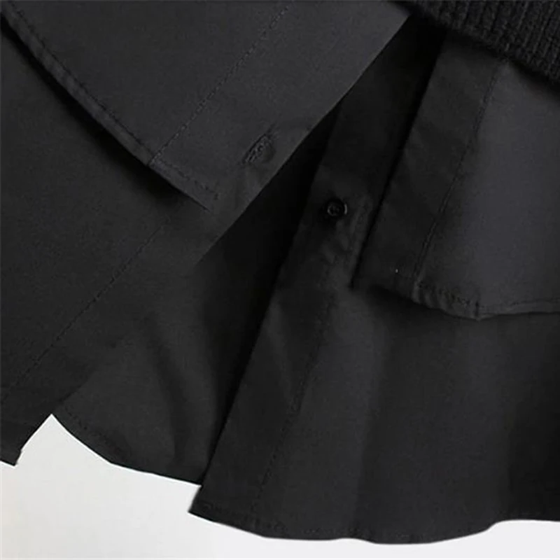 JMPRS Thick Women Sweater Fashion Shirt Patchwork Plus Size Winter Warm Pullover Knitted Jumper O Neck Casual Loose Coats
JMPRS Thick Women Sweater Fashion Shirt Patchwork Plus Size Winter Warm Pullover Knitted Jumper O Neck Casual Loose Coats