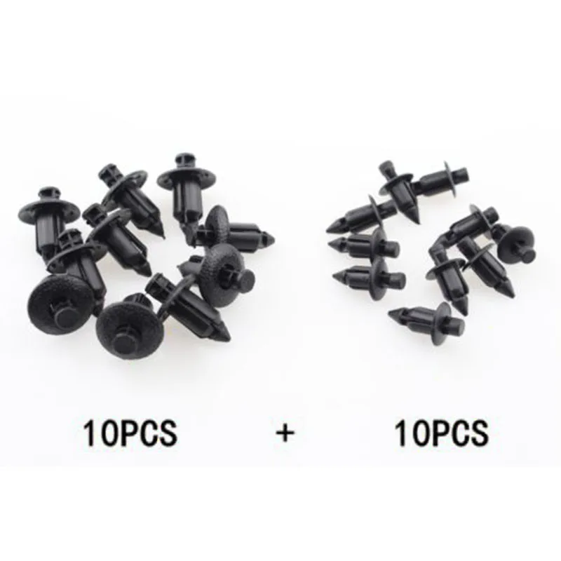 20pcs/Set 2 Type Nylon Black Auto Fastener Clip Fender Bumper Fairing Trim Cover Clip Car Accessories
20pcs/Set 2 Type Nylon Black Auto Fastener Clip Fender Bumper Fairing Trim Cover Clip Car Accessories