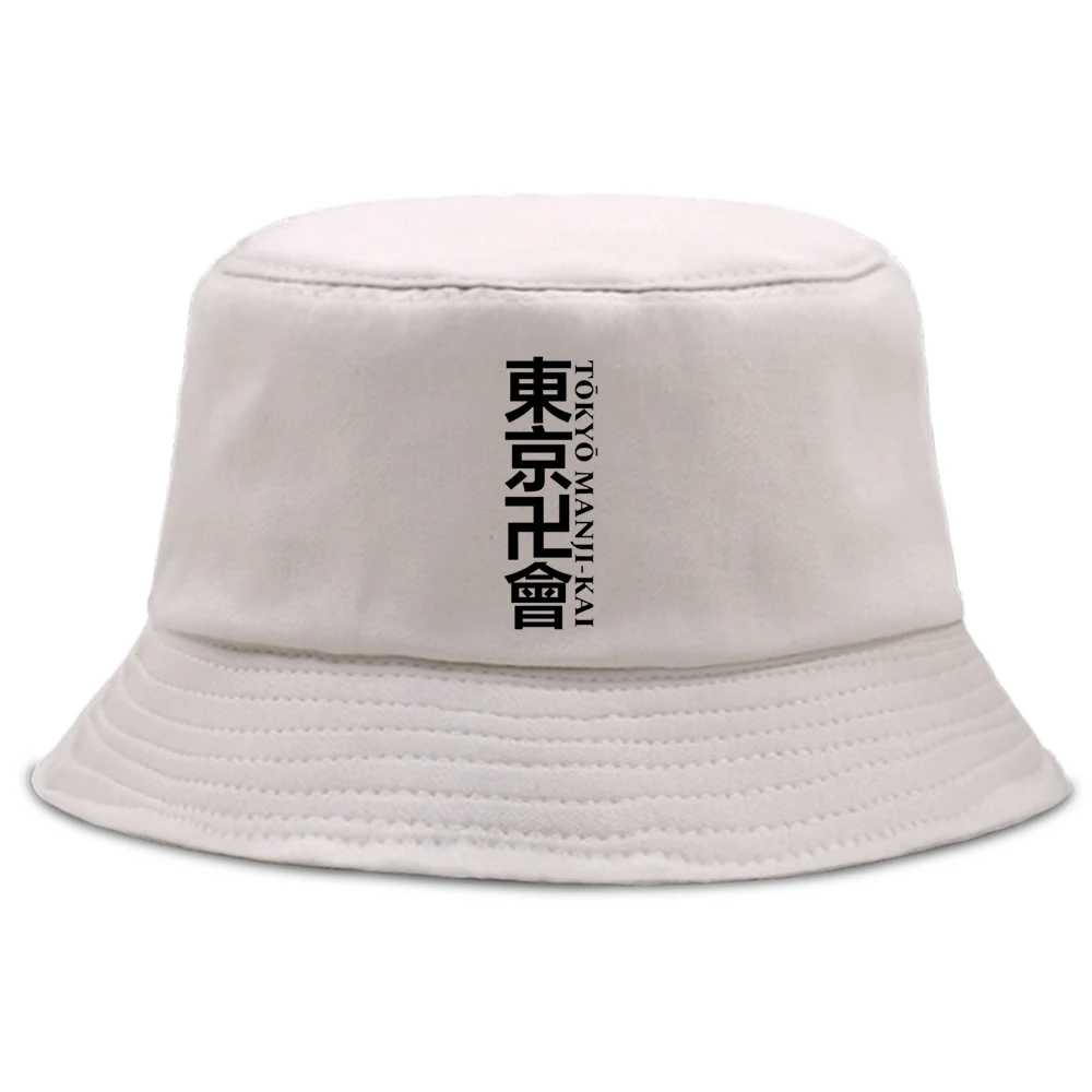 Tokyo Revengers Anime Prints Men's Cap Panama Hip Hop Japanese Manga Sunbonnet Bob Woman Casual Fedoras Bucket Fishing Hats 
Tokyo Revengers Anime Prints Men's Cap Panama Hip Hop Japanese Manga Sunbonnet Bob Woman Casual Fedoras Bucket Fishing Hats