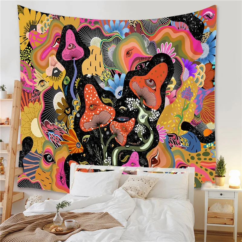 Wall Tapestry Modern Abstract Print Background Cloth Home Mural Tapestry Wall Hanging Cloth for Bedroom Decoration
Wall Tapestry Modern Abstract Print Background Cloth Home Mural Tapestry Wall Hanging Cloth for Bedroom Decoration