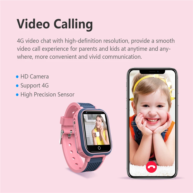 Global Netcom 4G Children's Smart Watch Waterproof Camera Video Calling Child Student Positioning Bracelet 40#
Global Netcom 4G Children's Smart Watch Waterproof Camera Video Calling Child Student Positioning Bracelet 40#