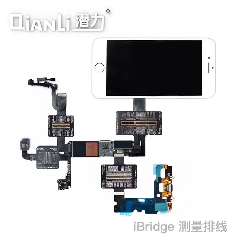QIANLI iBridge FPC Test Cable Motherboard Fault Checking For iPhone 6 6 Plus 6S 6SP 7 7plus 8 8p X XS XSMAX iBridge FPC Repair
QIANLI iBridge FPC Test Cable Motherboard Fault Checking For iPhone 6 6 Plus 6S 6SP 7 7plus 8 8p X XS XSMAX iBridge FPC Repair