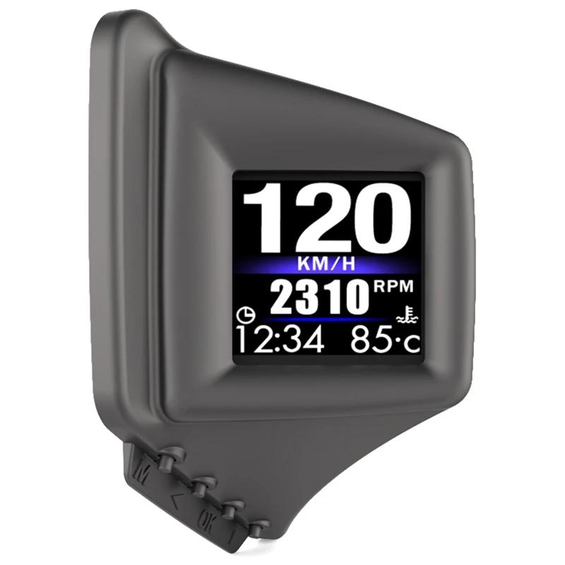 Car HUD Head Up Display OBD2+GPS Speedometer With Speedup Test Brake Test Overspeed Alarm For All Vehicle, AP-1
Car HUD Head Up Display OBD2+GPS Speedometer With Speedup Test Brake Test Overspeed Alarm For All Vehicle, AP-1