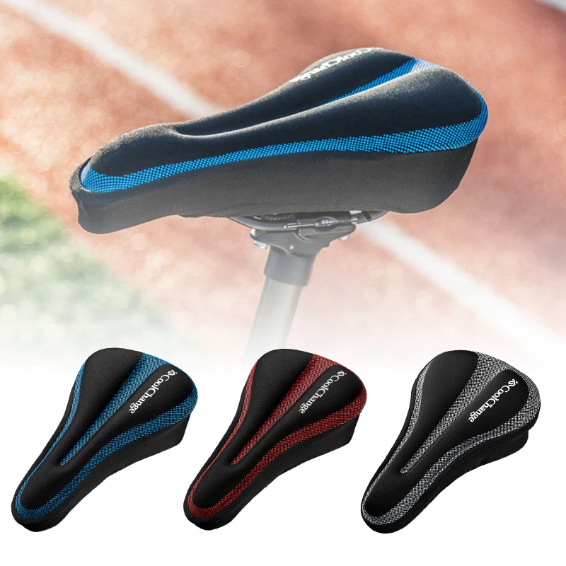 Bicycle Mountain Bike Seat Cover Thick Silicone Comfortable Mountain Bike Seat Cushion Hollow Breathable Saddle Road Bike Cover
Bicycle Mountain Bike Seat Cover Thick Silicone Comfortable Mountain Bike Seat Cushion Hollow Breathable Saddle Road Bike Cover