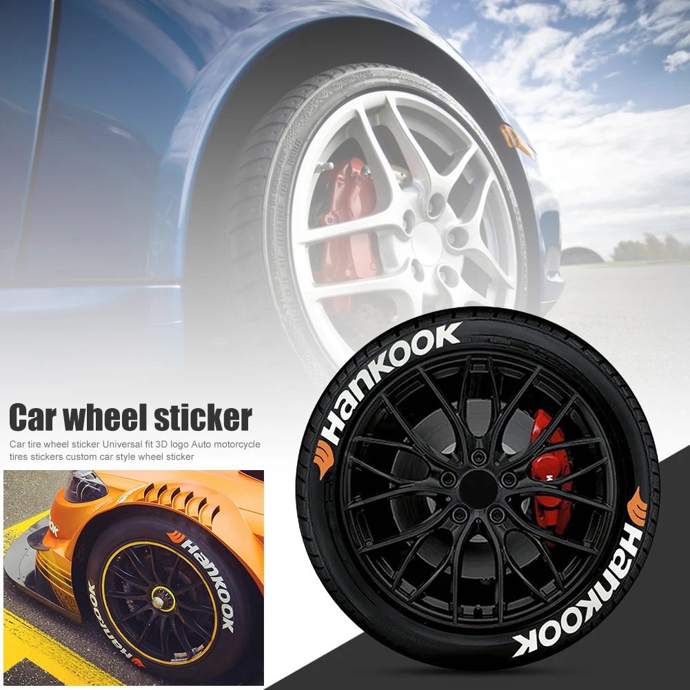 Brand New Car Personalized Wheel Tire Sticker Decal Motorcycle Auto Car Styling Decorative Tire Label
Brand New Car Personalized Wheel Tire Sticker Decal Motorcycle Auto Car Styling Decorative Tire Label