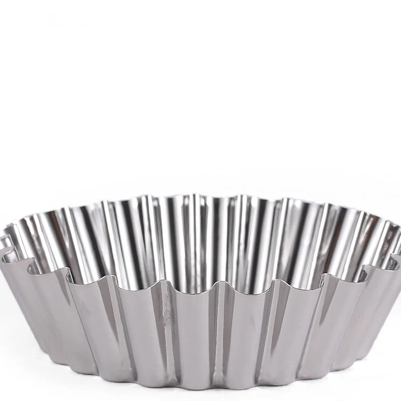10Pcs Stainless Steel Egg Tart Mold Non-Stick Egg Tart Pie Pizza Cake Mold Reusable Cake Biscuit Mold Baking Cup Tool 
10Pcs Stainless Steel Egg Tart Mold Non-Stick Egg Tart Pie Pizza Cake Mold Reusable Cake Biscuit Mold Baking Cup Tool