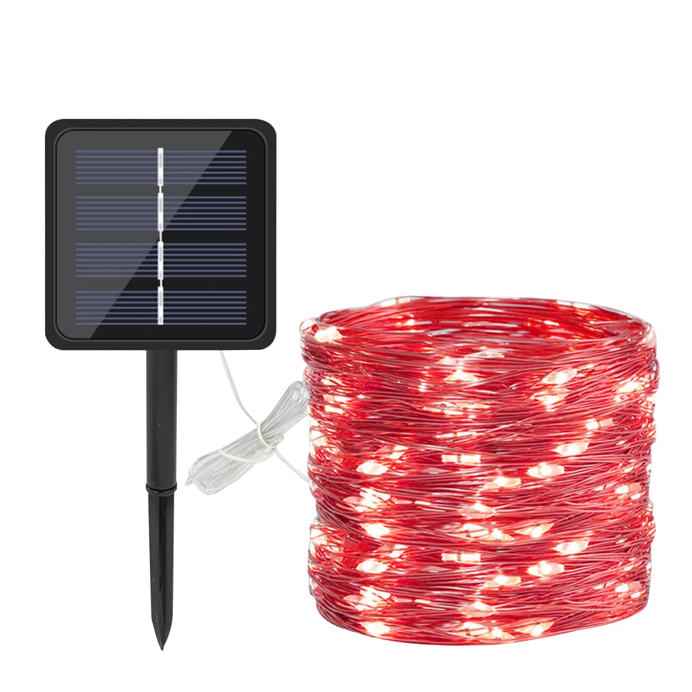 200LED Solar Outdoor Light Waterproof Copper Wire Lamp String 8 Modes Multicolor Flash Fairy Light for Wedding Garden Christmas
200LED Solar Outdoor Light Waterproof Copper Wire Lamp String 8 Modes Multicolor Flash Fairy Light for Wedding Garden Christmas