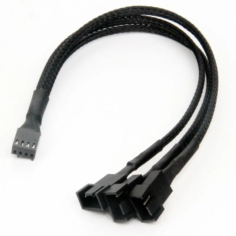 Computer Fan Line One Point Three 4Pin Extension Line PWM Temperature Control Cooling Fan HUB Hub Bag Nylon Mesh
Computer Fan Line One Point Three 4Pin Extension Line PWM Temperature Control Cooling Fan HUB Hub Bag Nylon Mesh