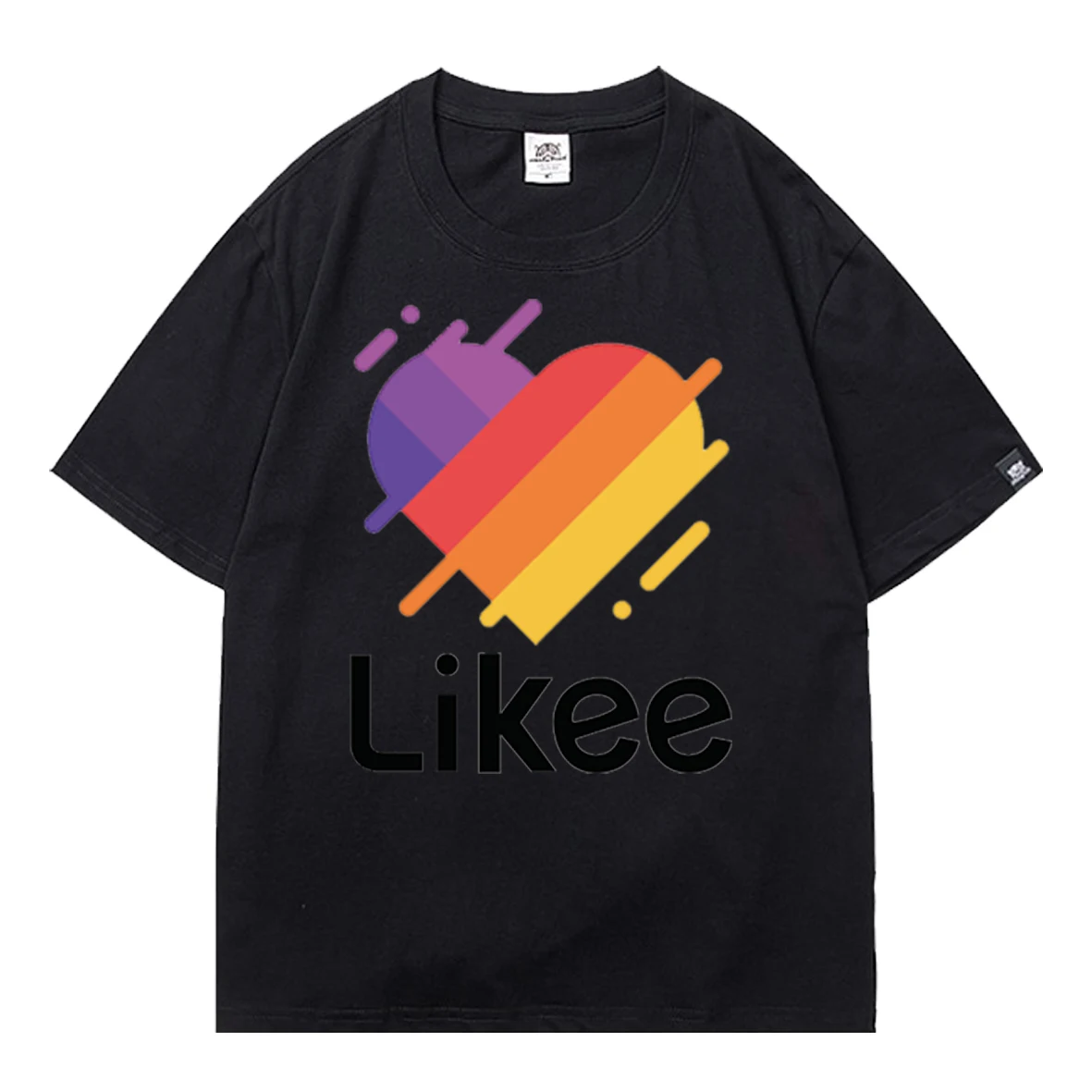 LIKEE Color Heart Love Men's Oversized T-shirt Men T-shirt O-neck Unisex Cartoon Tops Hot Couples Short Sleeve Fashion T-shirts
LIKEE Color Heart Love Men's Oversized T-shirt Men T-shirt O-neck Unisex Cartoon Tops Hot Couples Short Sleeve Fashion T-shirts