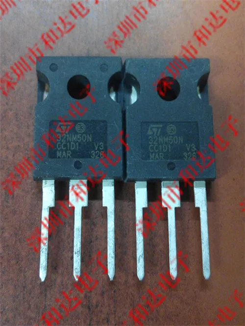 (5 Pieces) STW32NM50N TO-247
(5 Pieces) STW32NM50N TO-247