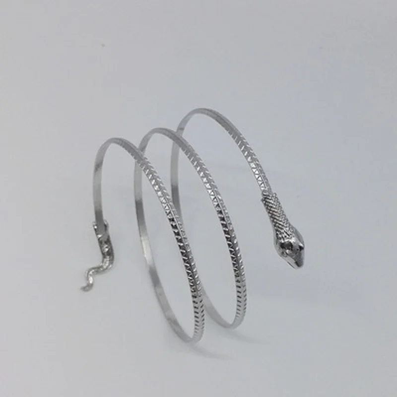 Punk Coiled Snake Multi-Layer Spiral Open Bangle Bracelet Armband Bangle Men Women Wristband Bracelets wholesale jewelry
Punk Coiled Snake Multi-Layer Spiral Open Bangle Bracelet Armband Bangle Men Women Wristband Bracelets wholesale jewelry