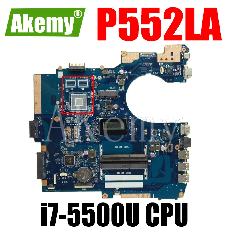NEW! For Asus P552LJ P552LA P552L PRO552L PRO552LJ P2520LA P2520LJ mainboard Laptop Motherboard 100% test ok W/ i7-5500U SR23W
NEW! For Asus P552LJ P552LA P552L PRO552L PRO552LJ P2520LA P2520LJ mainboard Laptop Motherboard 100% test ok W/ i7-5500U SR23W