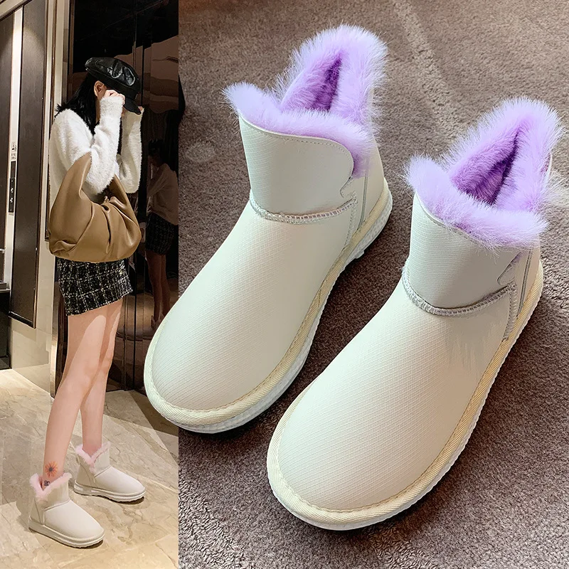 Женские зимние ботинки с круглым носком, Корейская версия, новинка 2022, модные бархатные хлопковые ботинки с коротким рукавом
Женские зимние ботинки с круглым носком, Корейская версия, новинка 2022, модные бархатные хлопковые ботинки с коротким рукавом