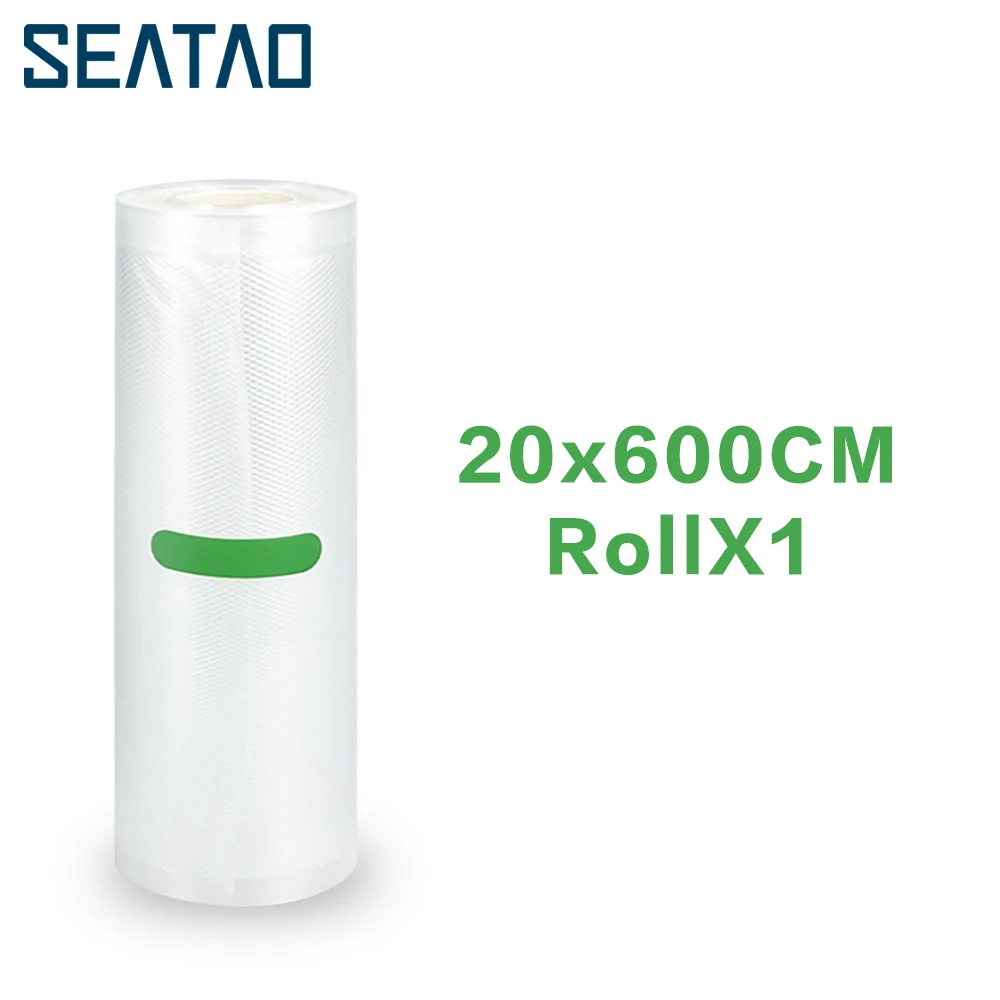 SEATAO Высококачественные вакуумные пакеты для пищевых продуктов, вакуумный упаковщик для свежих продуктов, длительный срок службы 20 + 28 см * 600 см, рулоны/лот пакетов для вакуумного упаковщика
SEATAO Высококачественные вакуумные пакеты для пищевых продуктов, вакуумный упаковщик для свежих продуктов, длительный срок службы 20 + 28 см * 600 см, рулоны/лот пакетов для вакуумного упаковщика